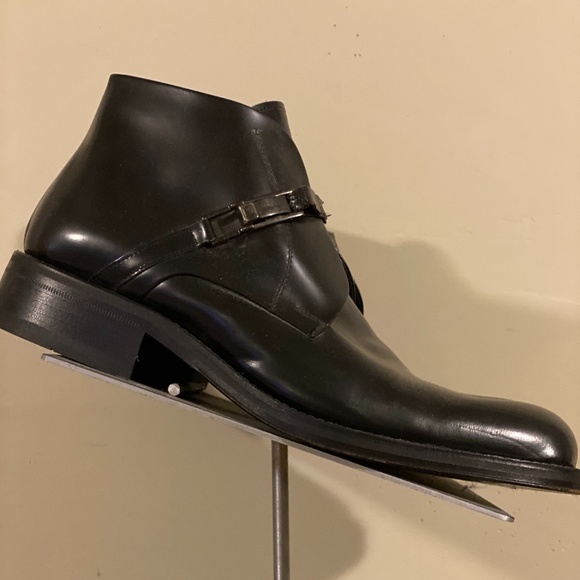 Trussardi Monk Single Buckle Bootie - Picture 2 of 5